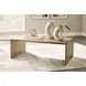 Ella Grove Rich Brown Rectangular Occasional Table Set