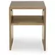Ella Grove Rich Brown Rectangular End Table