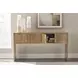 Ella Grove Rich Brown Rectangular Console Table