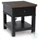 Wildenauer Brown And Black Lift Top Occasional Table Set