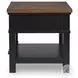 Wildenauer Brown And Black Lift Top Occasional Table Set