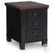 Wildenauer Brown And Black Lift Top Occasional Table Set