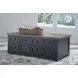 Wildenauer Brown And Black Lift Top Occasional Table Set