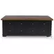 Wildenauer Brown And Black Lift Top Occasional Table Set