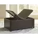 Breckington Dark Brown Rectangular Coffee Table