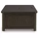 Breckington Dark Brown Rectangular Coffee Table