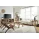 Lindon Belgian Wheat and Burnished Brass 70" TV Stand