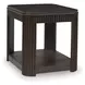 Carlibrie Warm Brown Rectangular Lift Top Occasional Table Set
