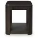 Carlibrie Warm Brown Rectangular Lift Top Occasional Table Set