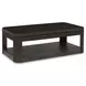 Carlibrie Warm Brown Rectangular Lift Top Cocktail Table