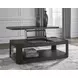 Carlibrie Warm Brown Rectangular Lift Top Cocktail Table
