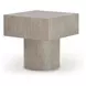 Jorielyn Light Grayish Brown Square End Table
