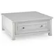 Robbinsdale Antique White Square Lift Top Cocktail Table