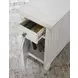 Robbinsdale Antique White Rectangular Chairside End Table with USB Charging