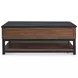 Kallari Warm Brown and Black Occasional Table Set