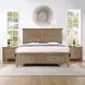 Riverdale Brown Storage King Panel Bed