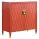 Boulevard Red 2 Door Accent Chest