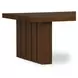 Denby Brown Outdoor Rectangular Coffee Table