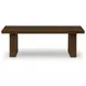 Denby Brown Outdoor Rectangular Occasional Table Set