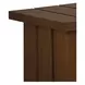 Denby Brown Outdoor Square Side Table