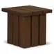 Denby Brown Outdoor Rectangular Occasional Table Set