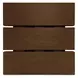 Denby Brown Outdoor Rectangular Occasional Table Set