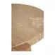 Pax Natural Outdoor Round Travertine Top Coffee Table
