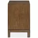 Ridgefield Russet 2 Drawer Nightstand with USB Charging