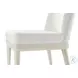 Essence Opal And Marshmallow Performance Fabric Dining Side Chair Set of 2