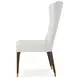 Spencer Green Park Cream Upholstered Albany Dining Side Chair Set of 2