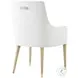 Judith Leiber JL Martini Upholstered Dining Arm Chair
