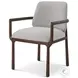 Urbane Campfire Upholstered Dining Arm Chair