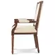 TA Originals Lillian Cream Upholstered Caraway Arm Chair Set of 2