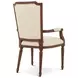 TA Originals Lillian Cream Upholstered Caraway Arm Chair Set of 2