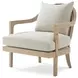 Catalina Fawn Upholstered Accent Chair