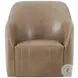 Tartan Black Invisible And Perfect Brown Swivel Chair