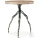 Catalina Dune Branch 20" Round Accent Table