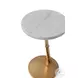 Kesden LBB Brass 14" Round Accent Table