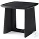 Repose Charcoal Oak 24" Square Side Table