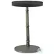 Kesden Silent Black 14" Round Accent Table