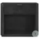 Kesden Silent Black 1 Drawer Nightstand