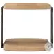 Essence Blonde 28" Rectangular Side Table