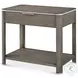 Hudson Pebble Grey 1 Drawer Nightstand