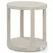 Maxwell Cashmere And Dove 60" Large Round Occasional Table Set
