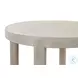 Maxwell Cashmere And Dove 60" Large Round Occasional Table Set