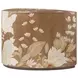 Bouquet Toasted Cashew and Dorelle Free Form Droplet Side Table