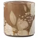 Bouquet Toasted Cashew and Dorelle Free Form Droplet Side Table