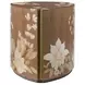 Bouquet Toasted Cashew and Dorelle Free Form Droplet Side Table