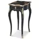 Brushwork Black and Gold Rectangular Tranquility Accent Table