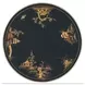 Brushwork Black and Gold Round Serenity Lamp Table